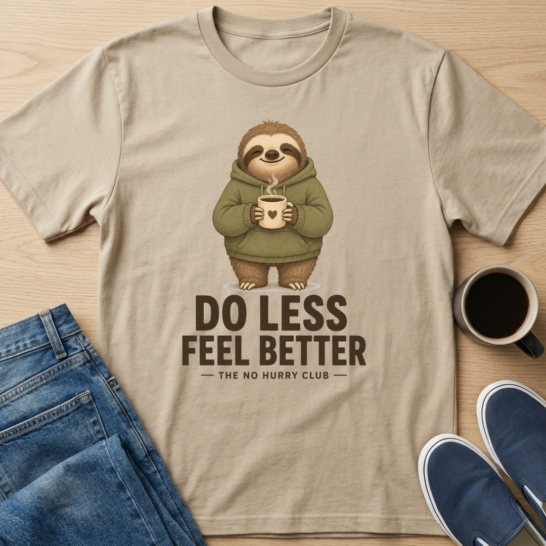 Do Less Feel Better T-Shirt