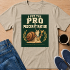 Procrastination Snail T-Shirt