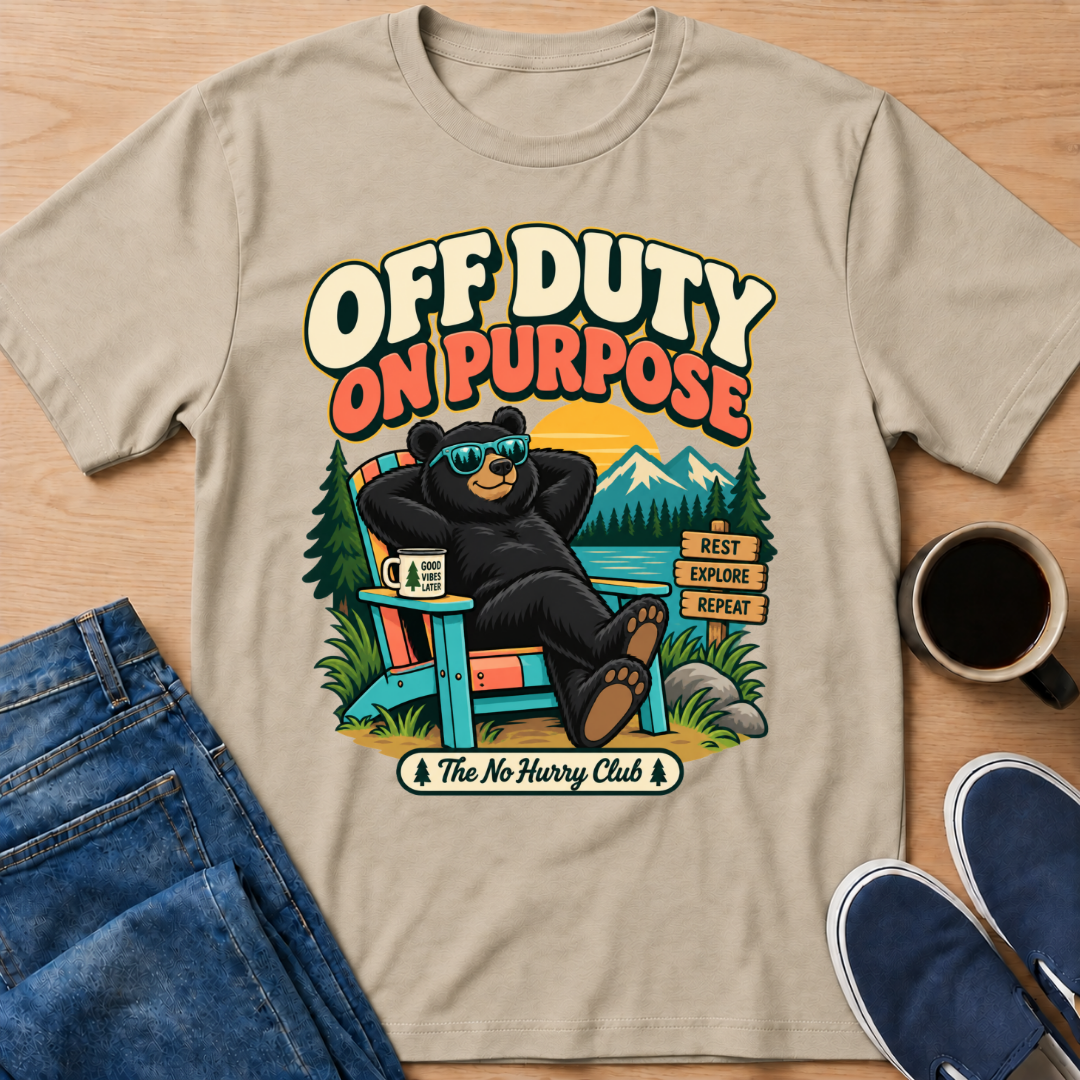 Off Duty Bear T-Shirt