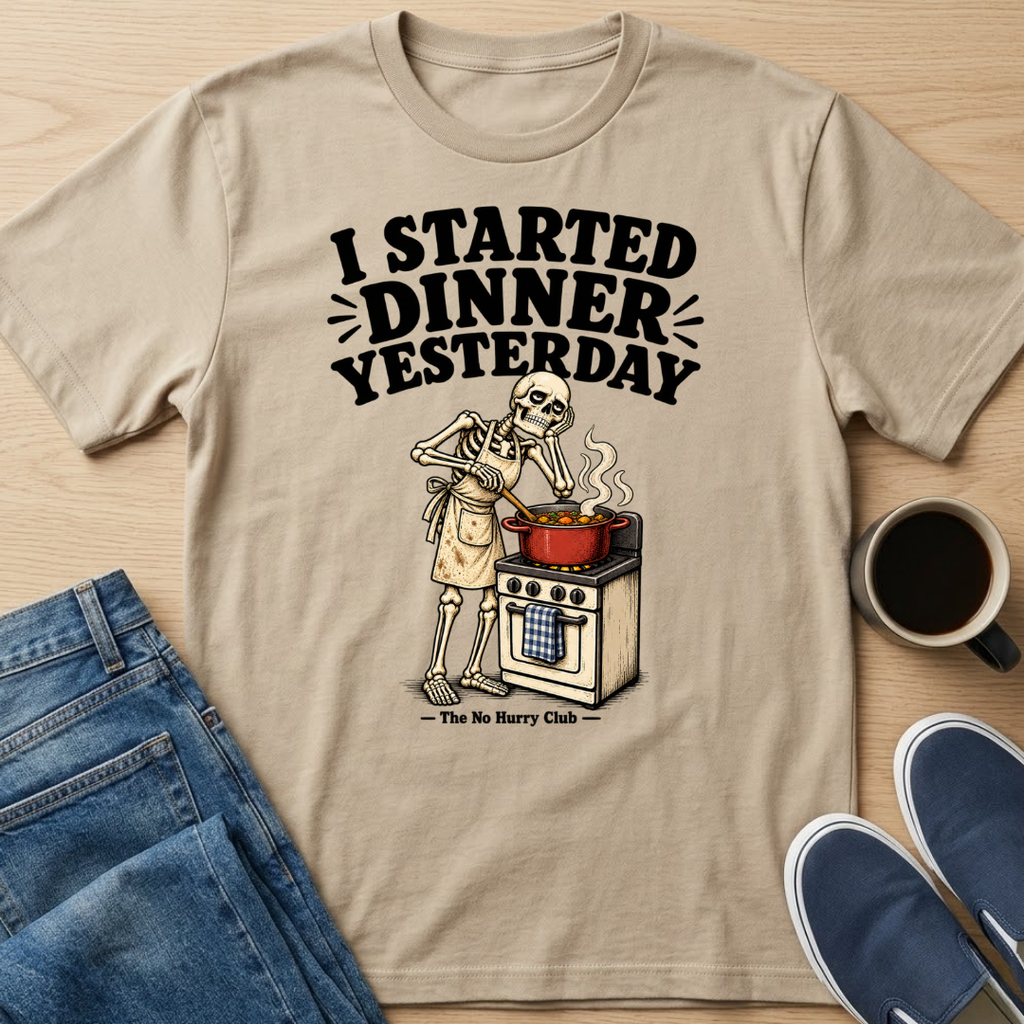 Dinner Skelly T-Shirt