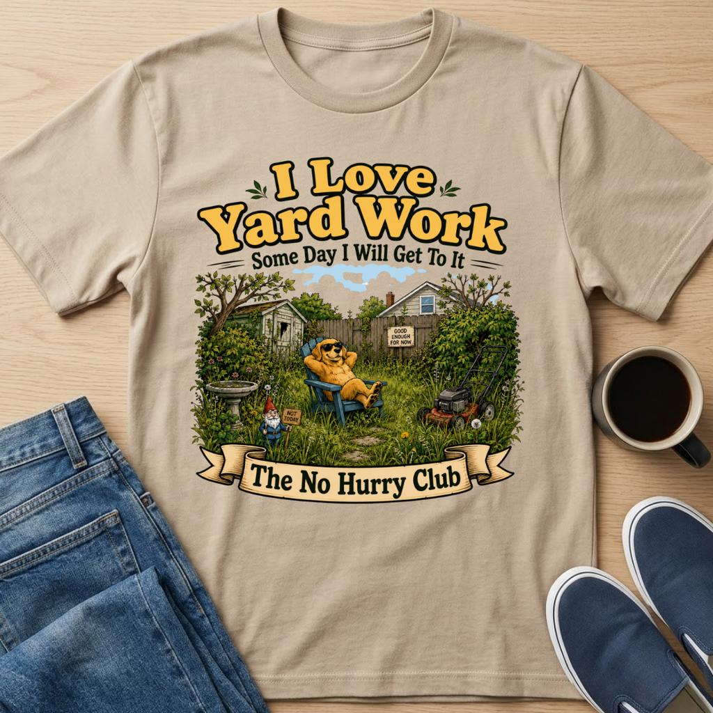 I Love Yard Work T-Shirt