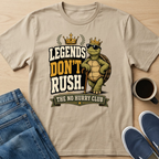 Legends Don't Rush Turtle T-Shirt