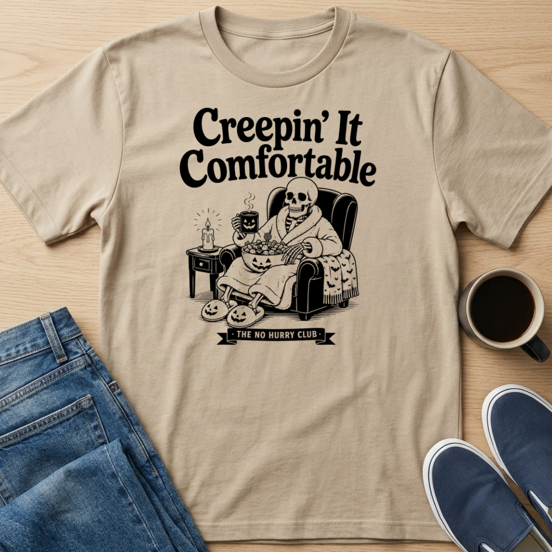 Creepin' It Comfortable Skelly T-Shirt