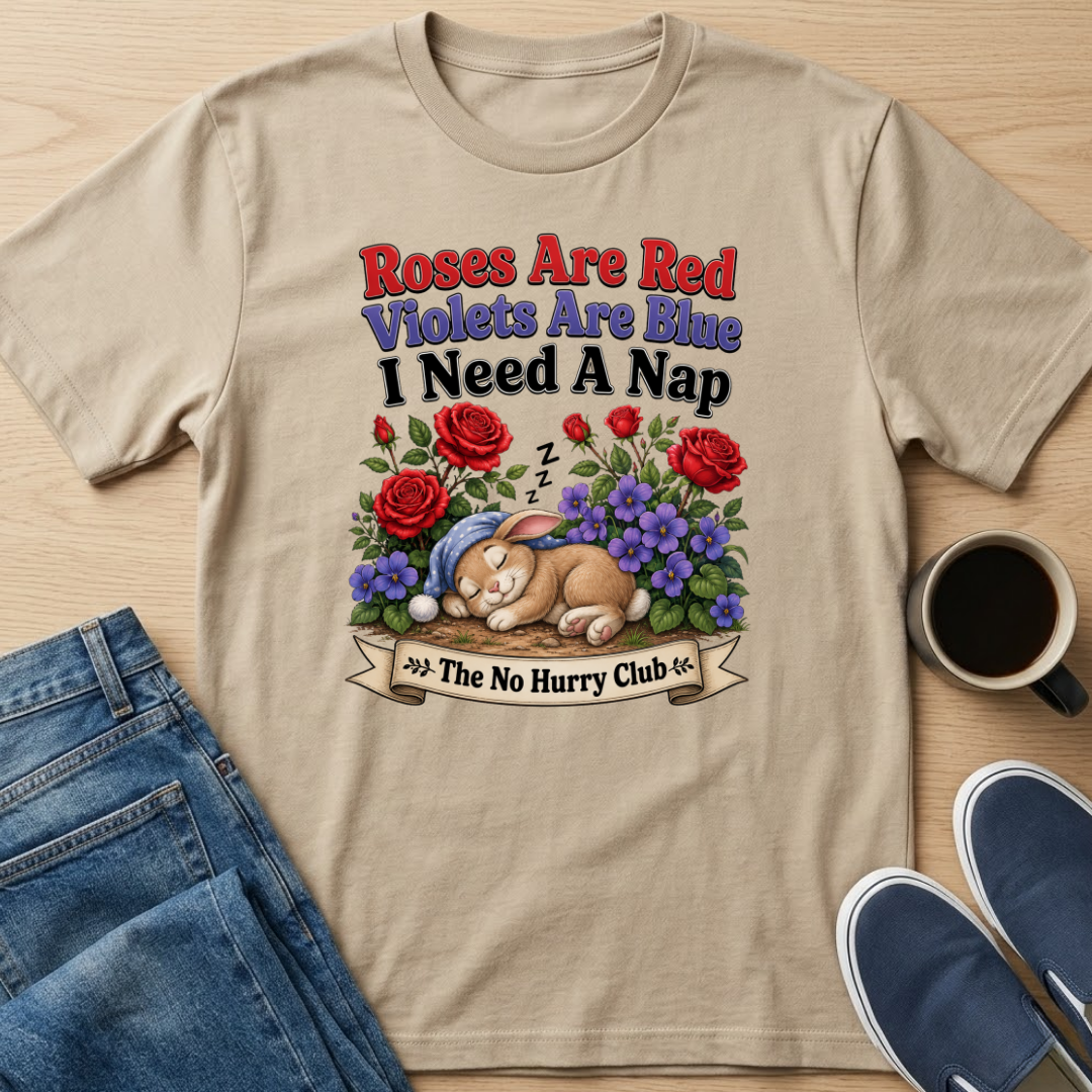 Roses Are Red Bunny T-Shirt