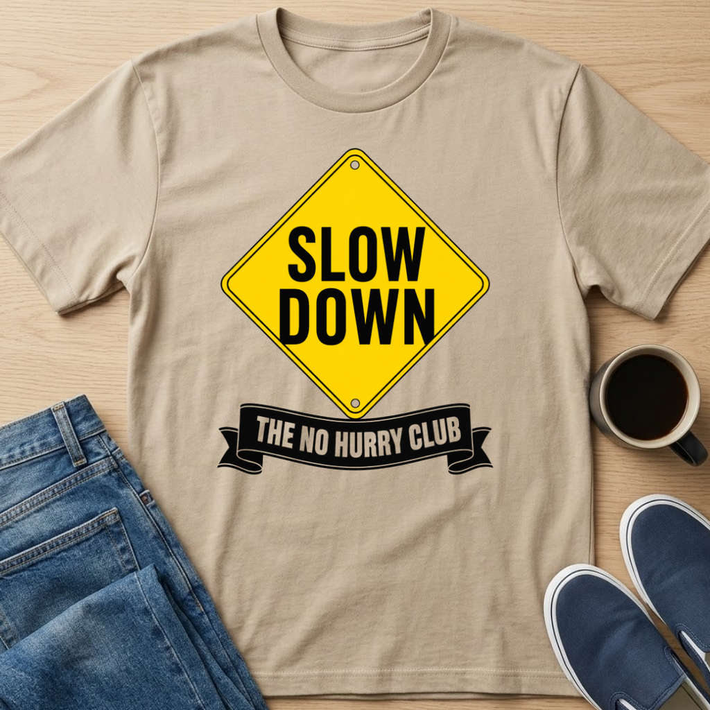 Slow Down Sign T-Shirt