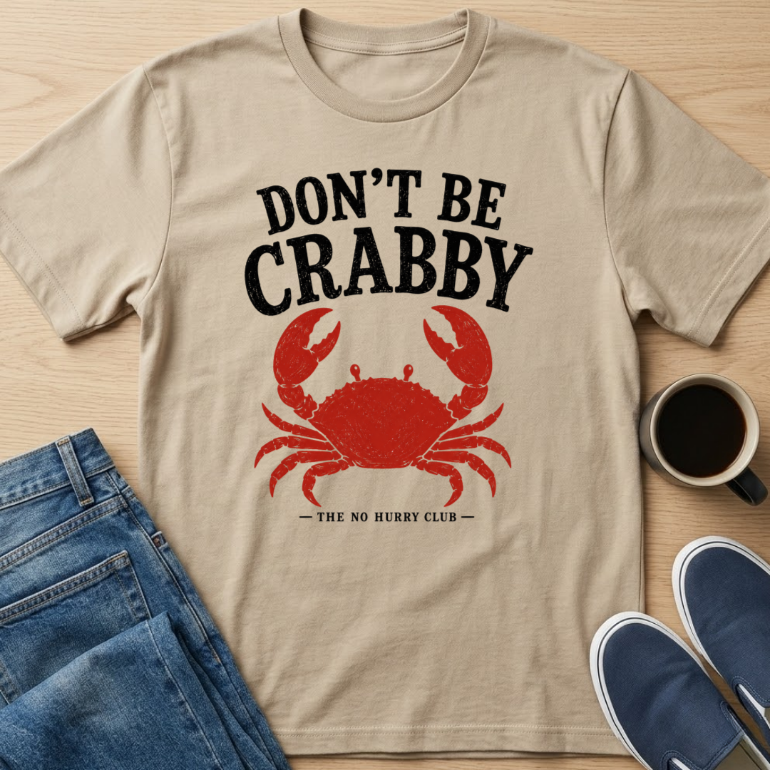 Don't Be Crabby - Red T-Shirt