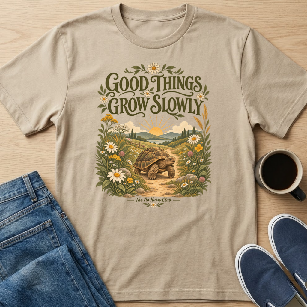 Good Things Grow Slowly T-Shirt