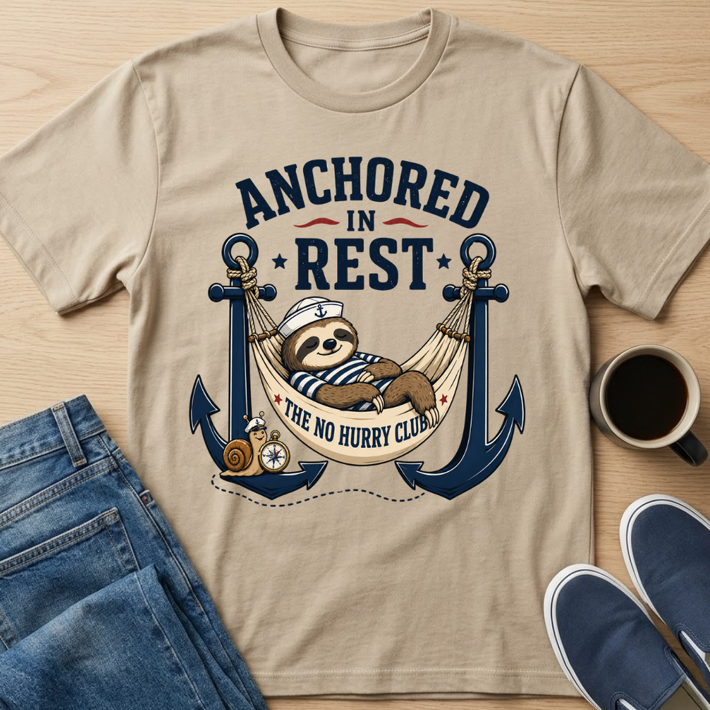 Anchored Sloth T-Shirt
