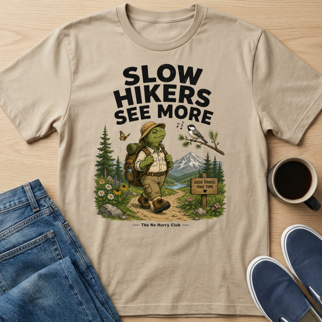 Slow Hikers See More T-Shirt
