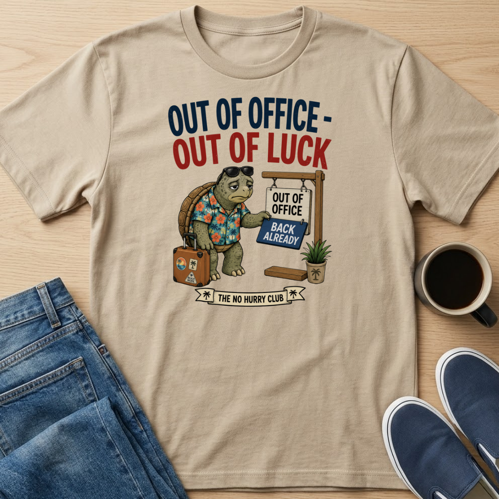 Out Of Office Turtle T-Shirt