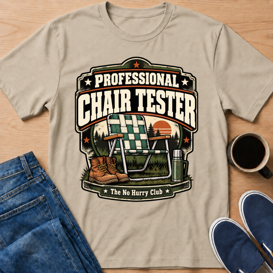 Chair Tester T-Shirt