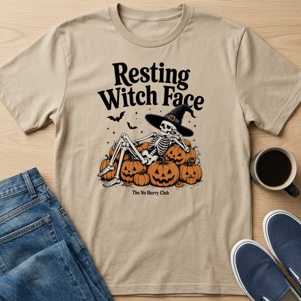 Resting Witch Face Skelly T-Shirt