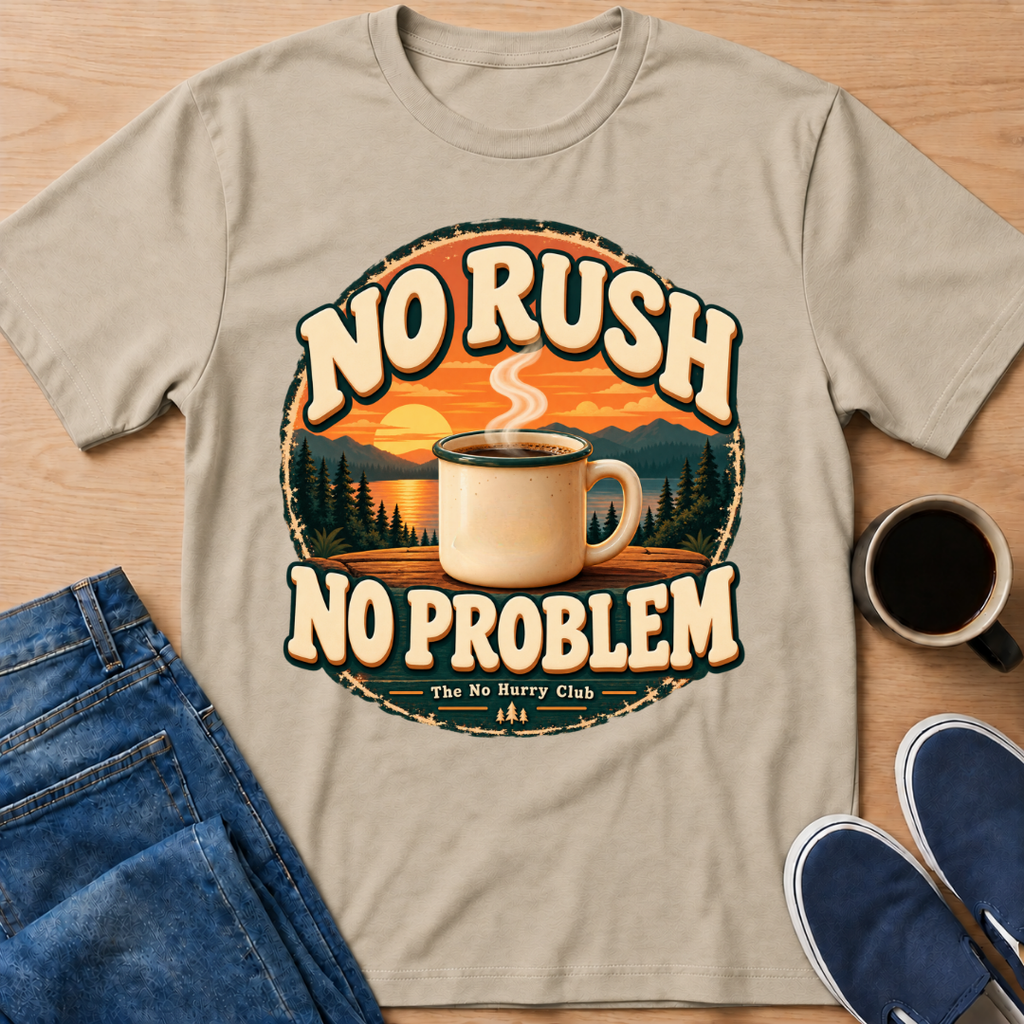 No Rush Mug T-Shirt