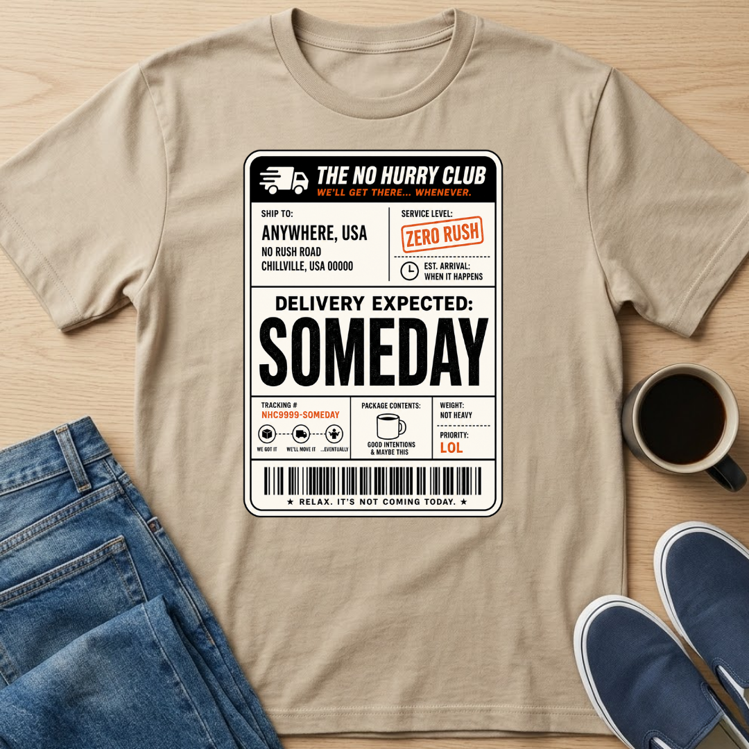Shipping Label T-Shirt