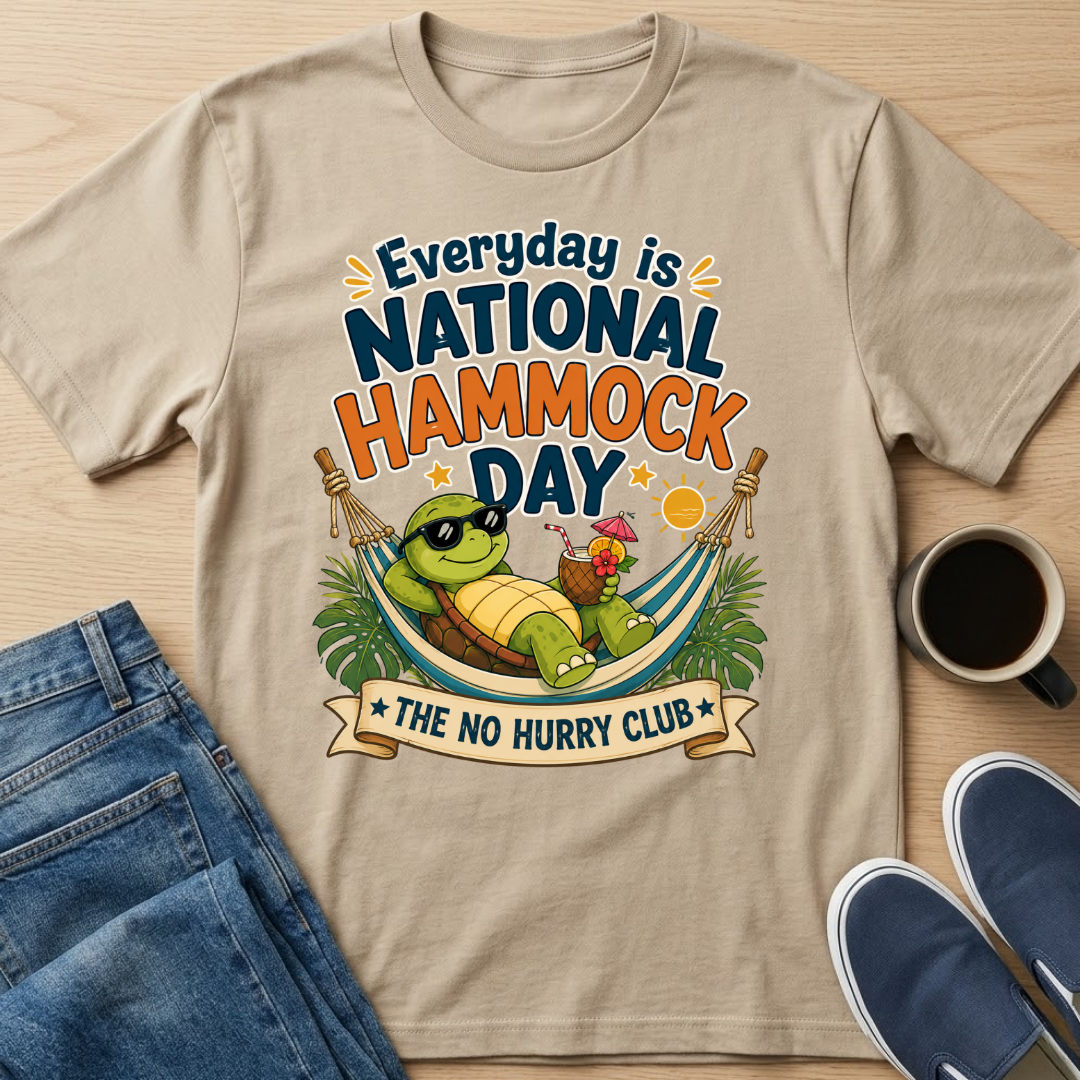National Hammock Day T-Shirt
