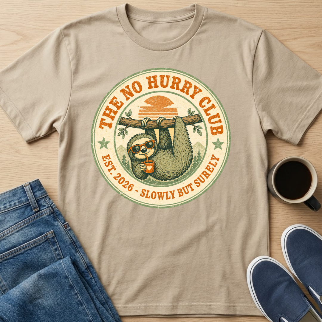 Slowly But Surely Sloth T-Shirt
