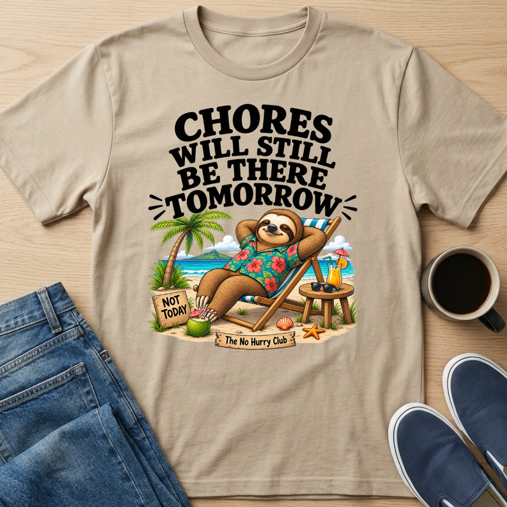 Chores Tomorrow T-Shirt