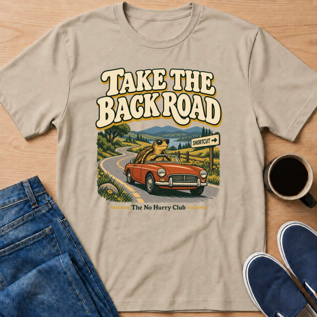 Back Road Tortoise T-Shirt