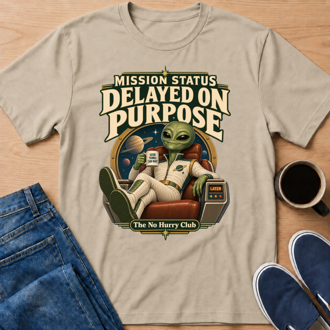 Alien Mission Status T-Shirt