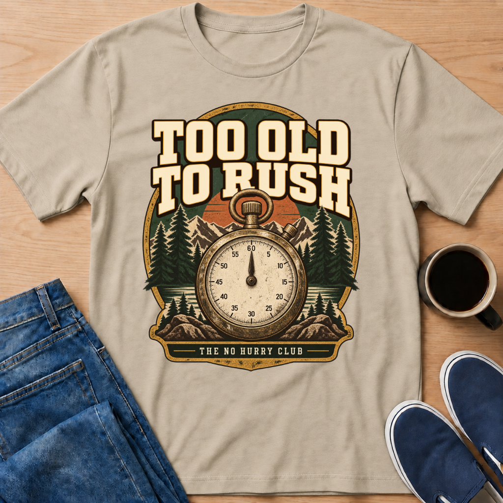 Too Old To Rush T-Shirt