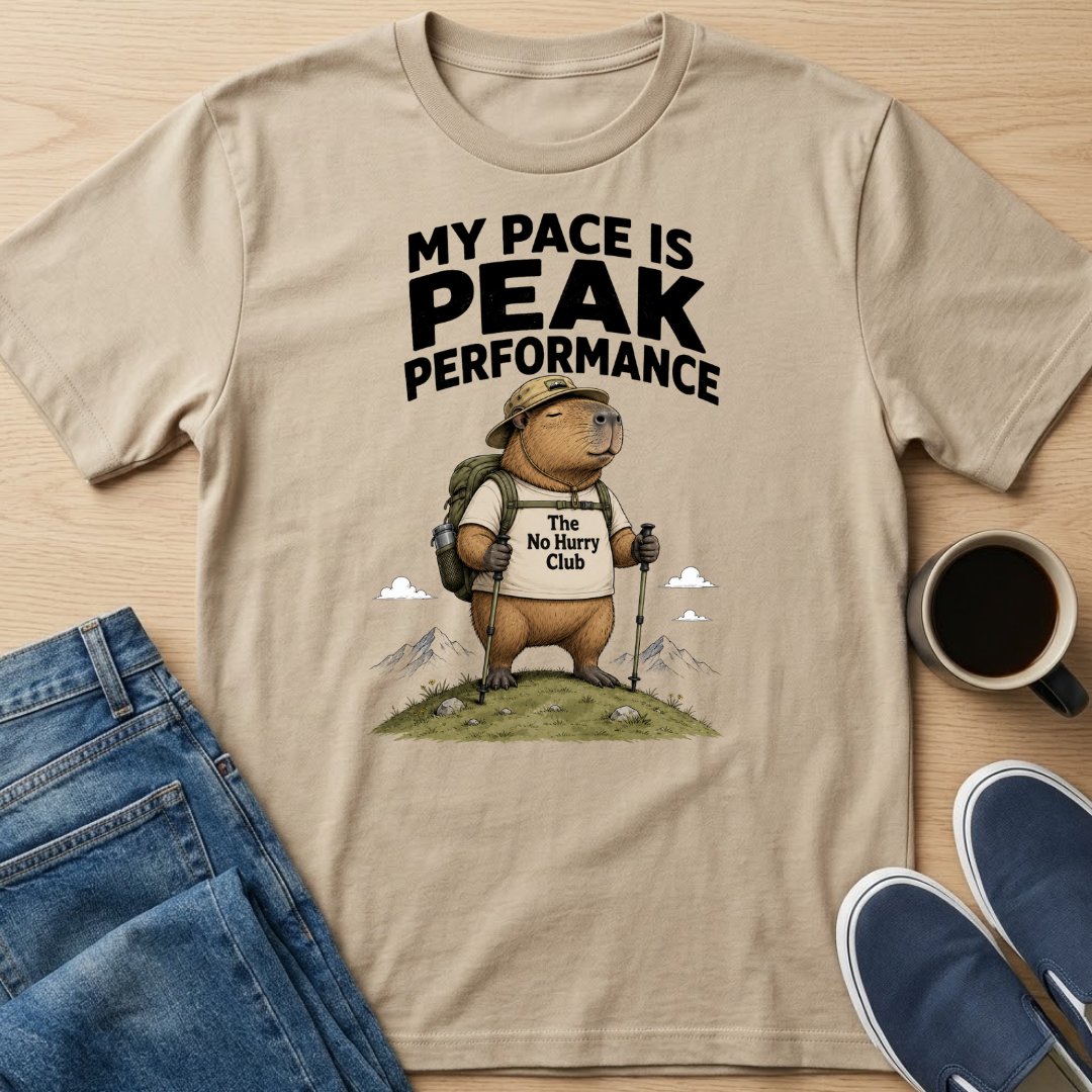 My Pace Is Peak Performance T-Shirt