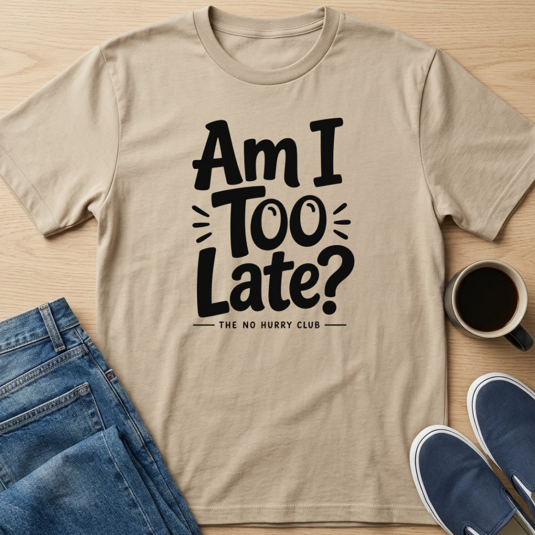 Am I Too Late? T-Shirt