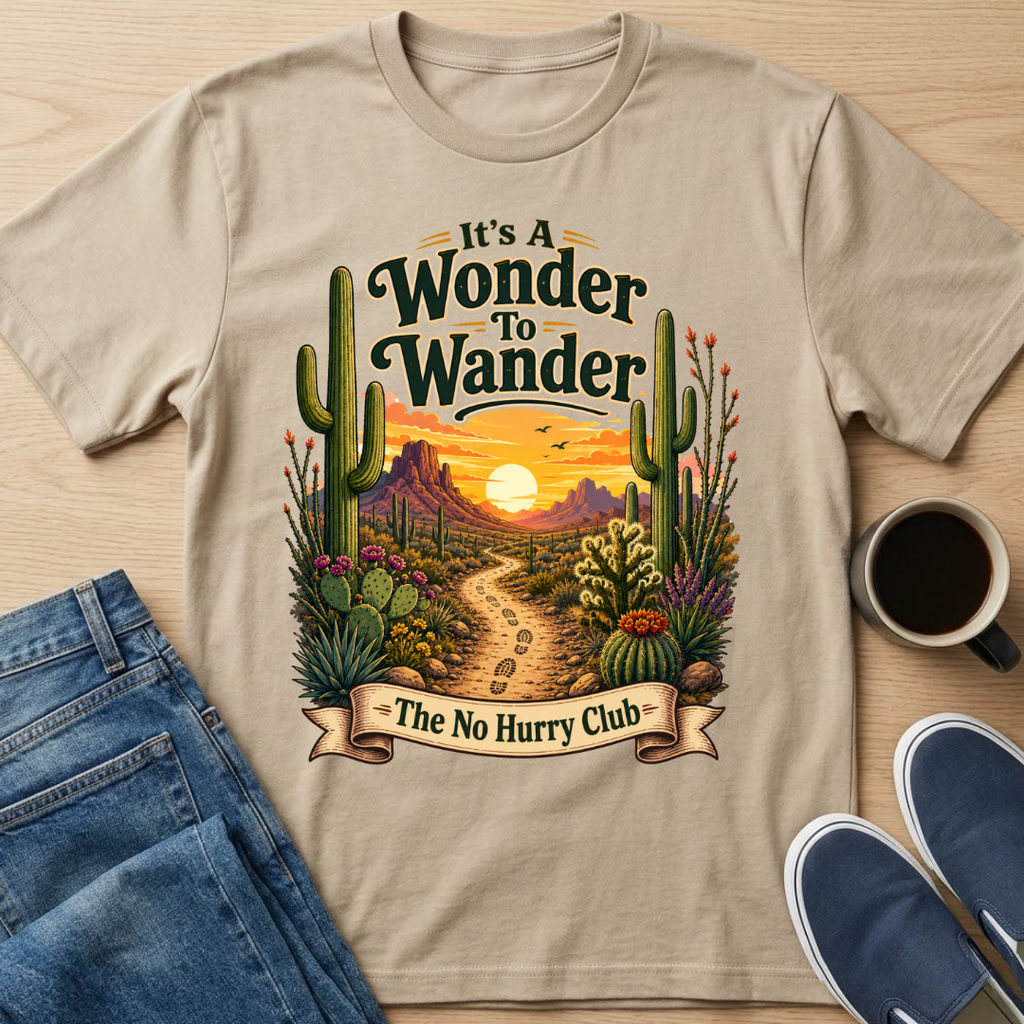 Wonder To Wander Desert T-Shirt