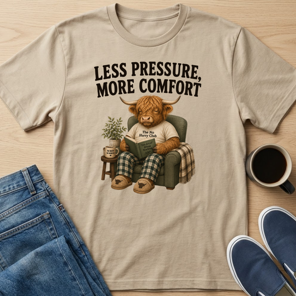 Less Pressure Bull T-Shirt