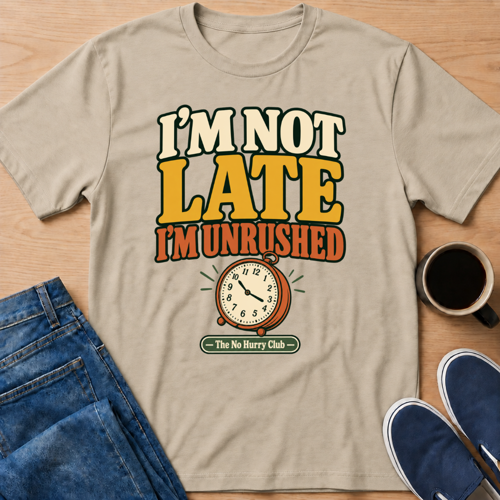I'm Not Late T-Shirt