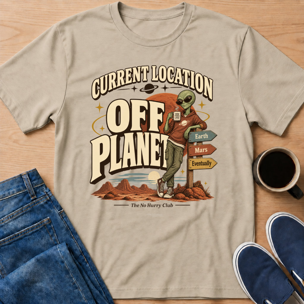 Alien Off Planet T-Shirt