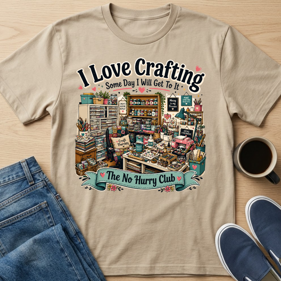 I Love Crafting T-Shirt