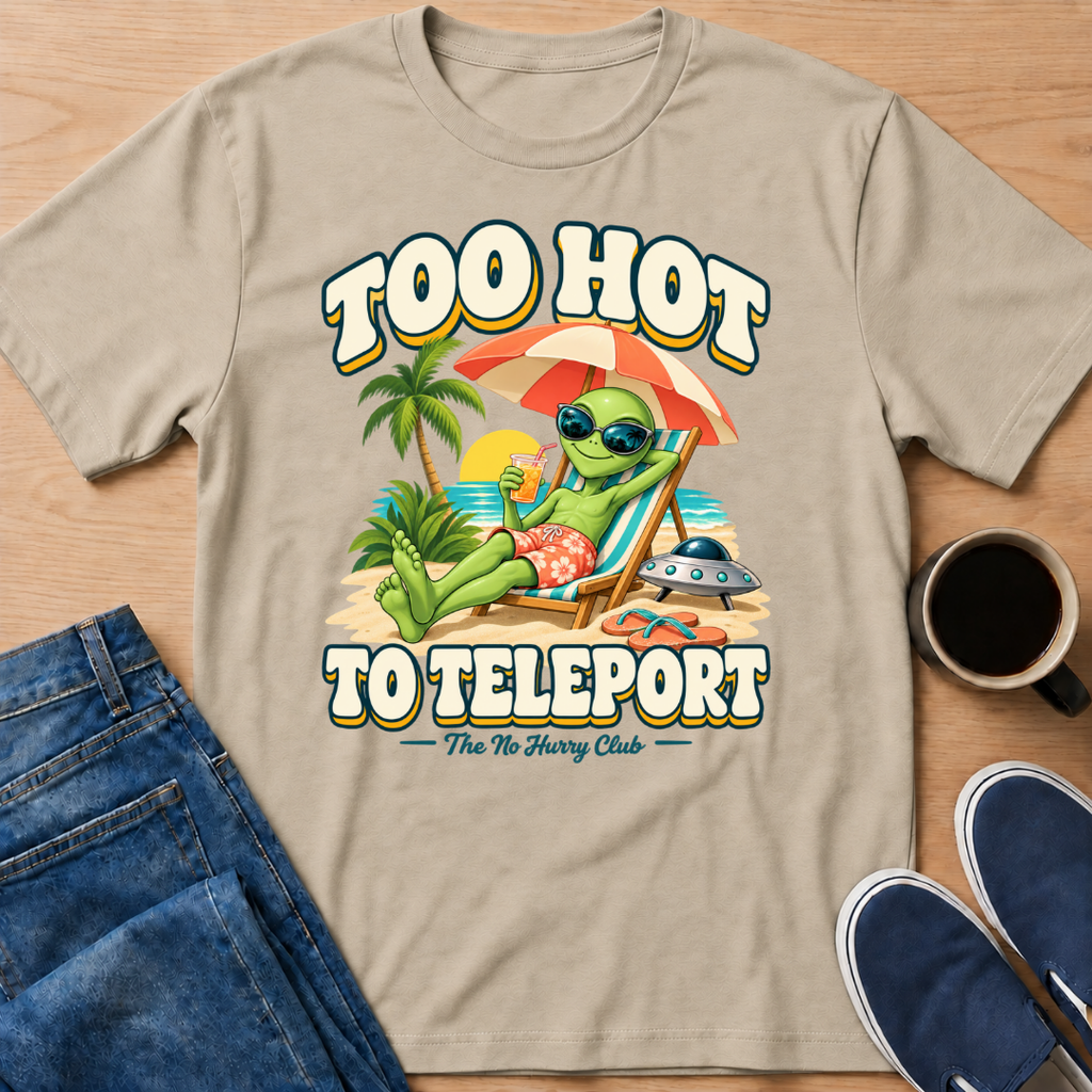 Too Hot Alien T-Shirt