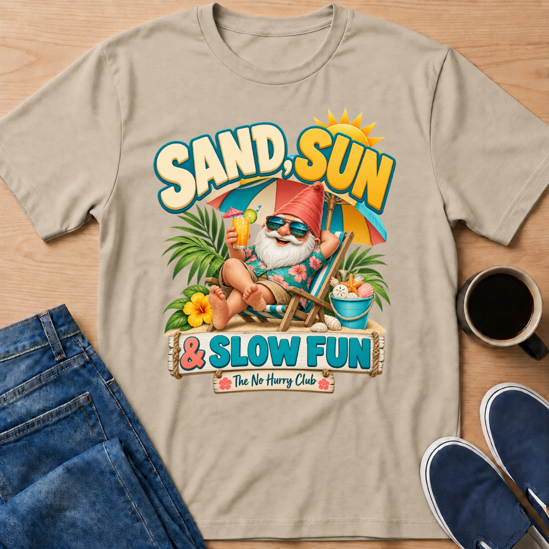 Slow Fun Gnome T-Shirt