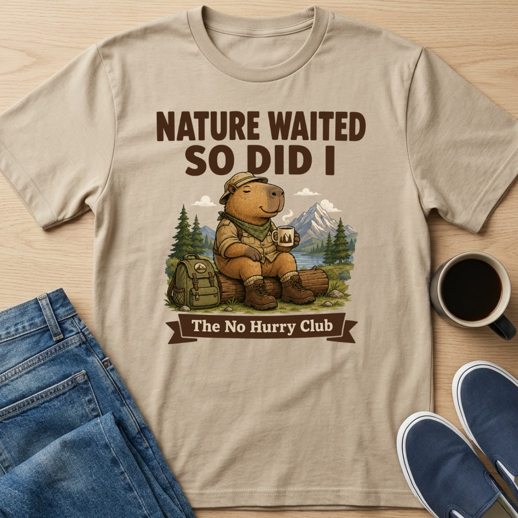 Nature Waited And So Did I T-Shirt