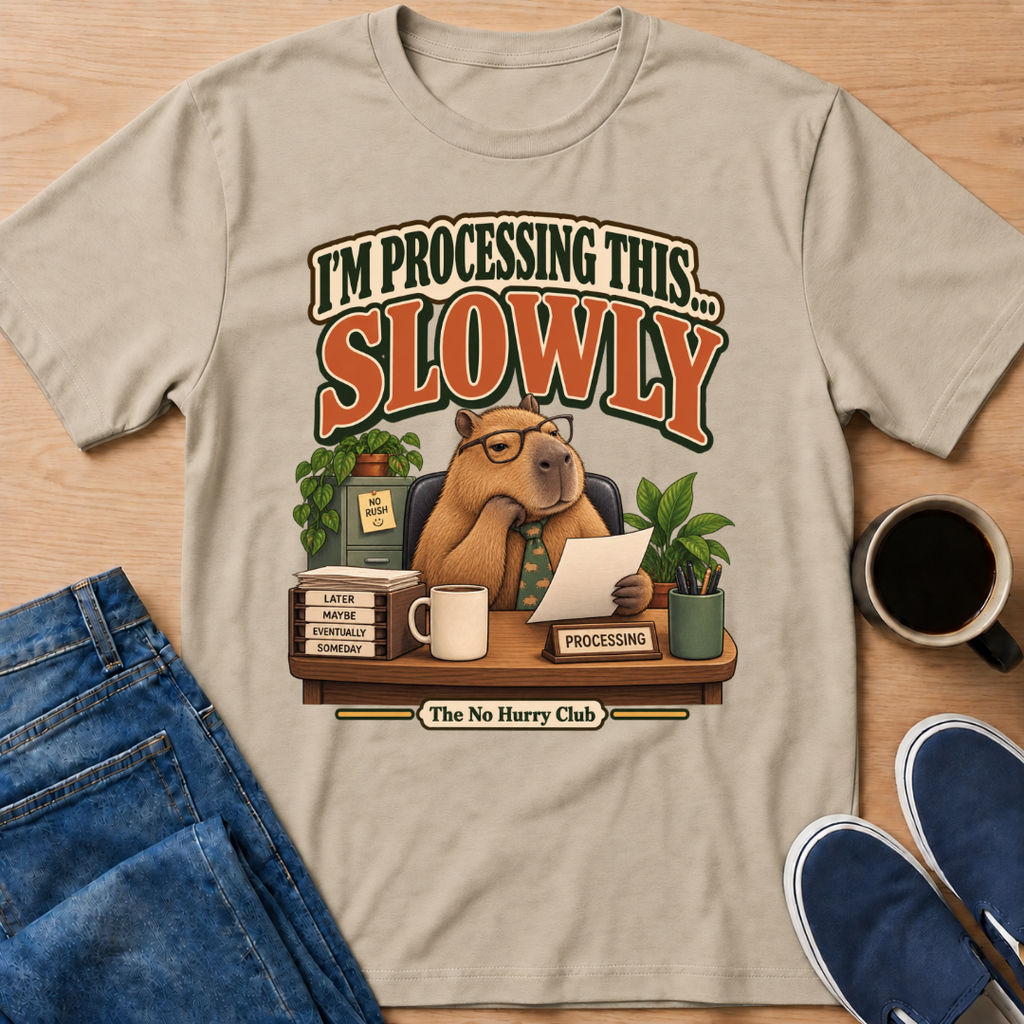 Processing Slowly T-Shirt