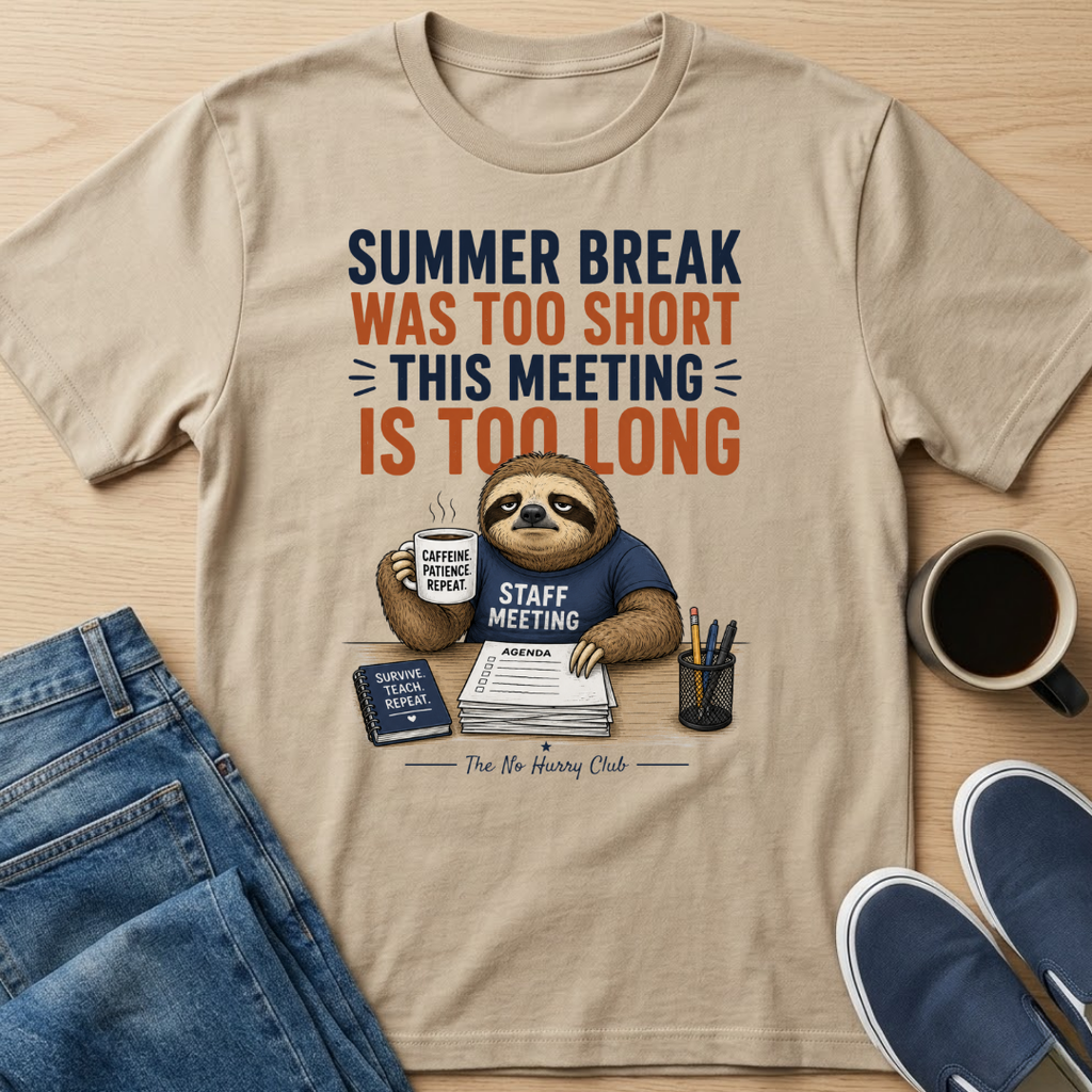 Summer Break Was Too Short T-Shirt