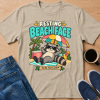 Resting Beach Face T-Shirt