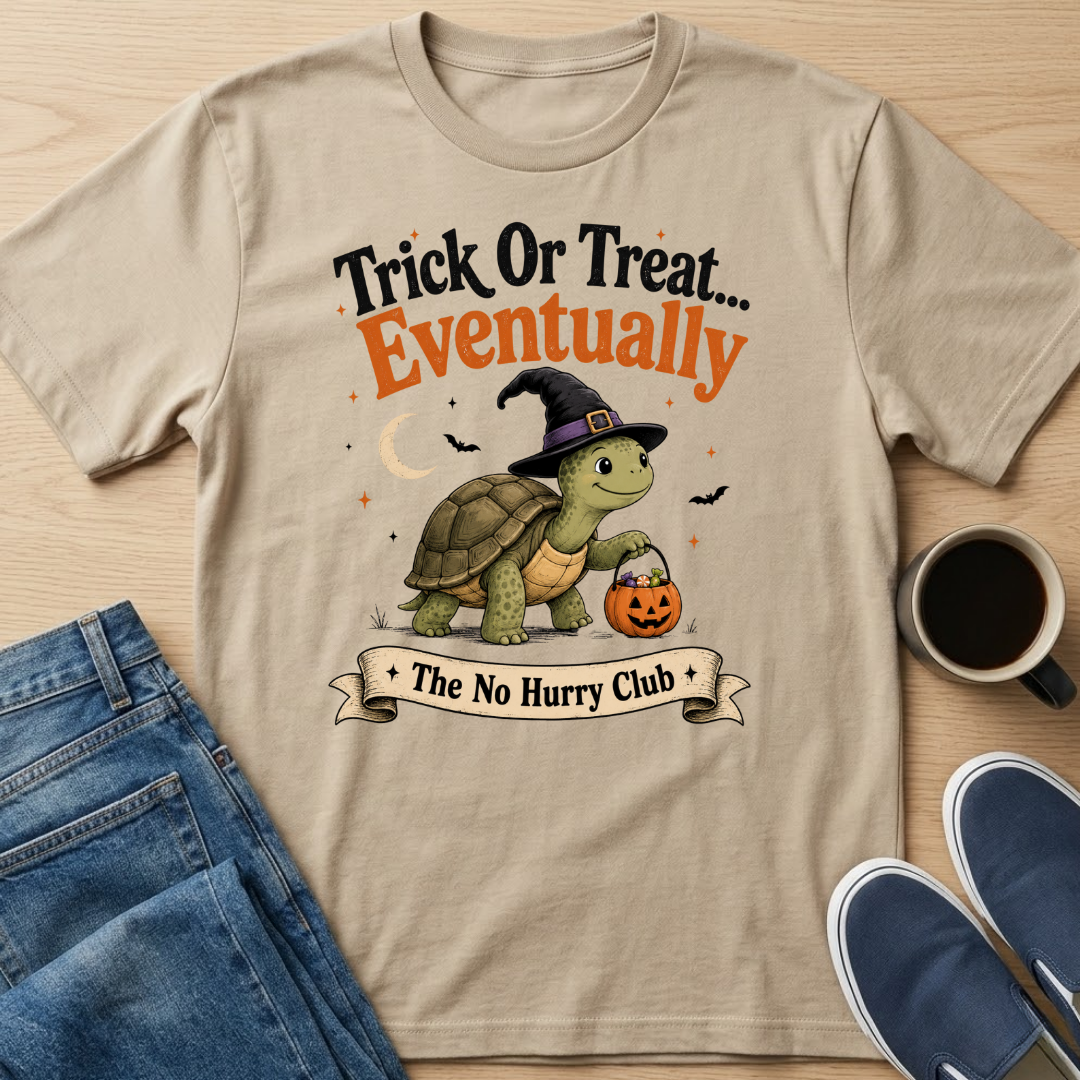 Trick Or Treat Turtle T-Shirt