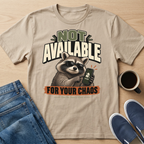 Not Available Raccoon T-Shirt