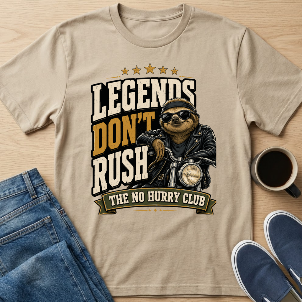 Legends Don't Rush T-Shirt