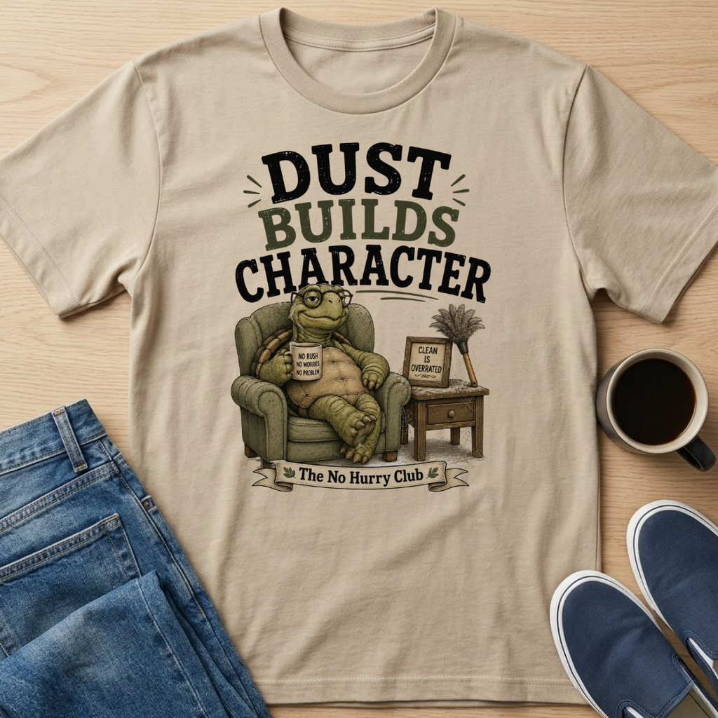 Dust Builds Character T-Shirt