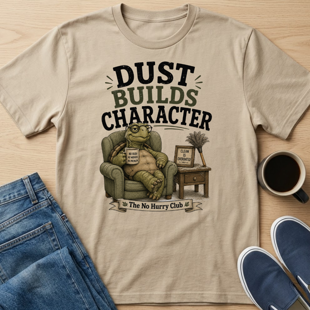 Dust Builds Character T-Shirt