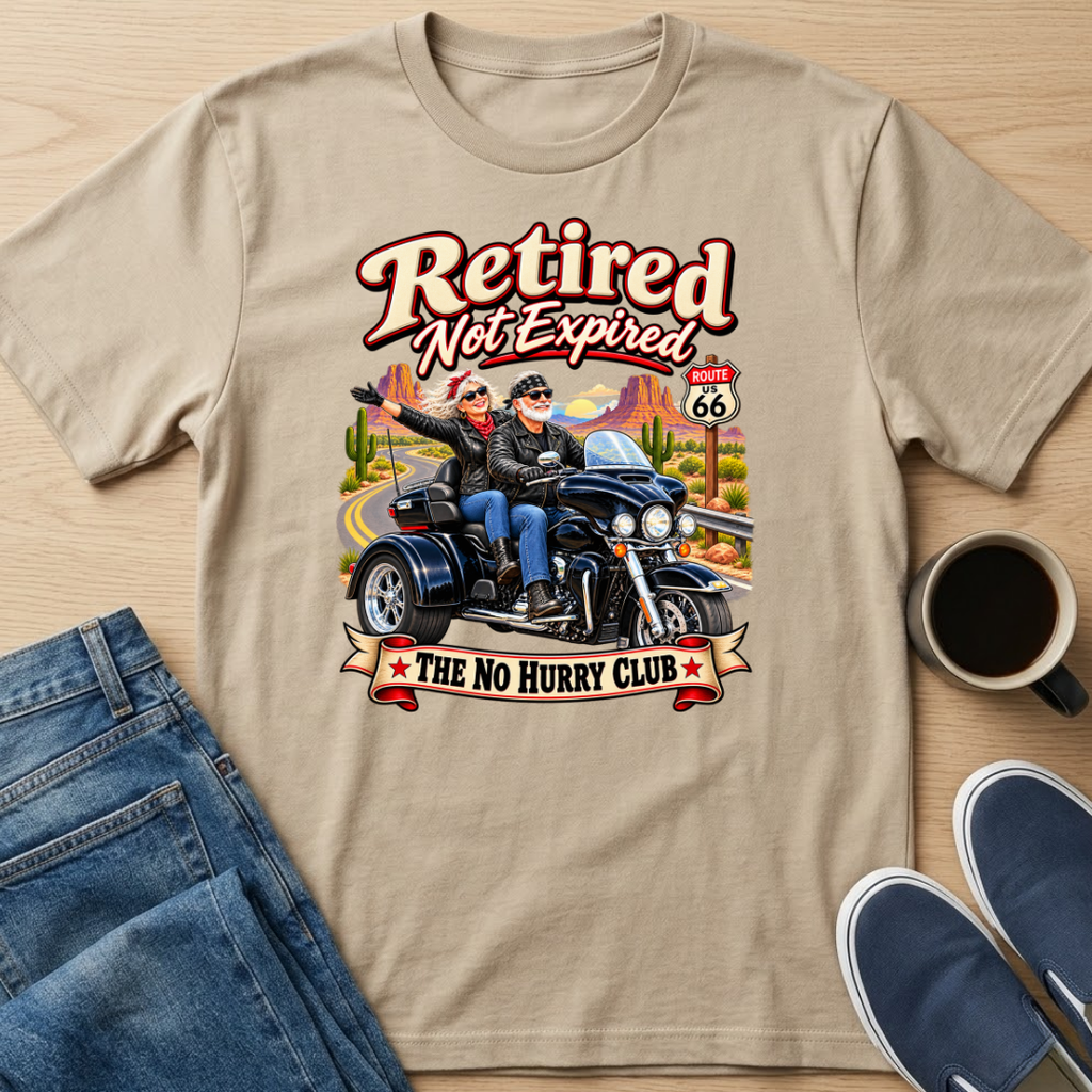 Retired 3-Wheeler T-Shirt