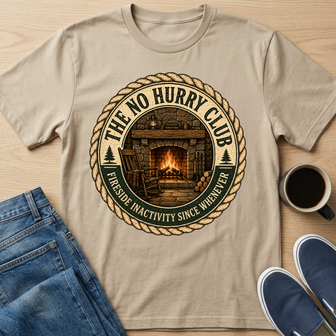 Fireplace Badge T-Shirt