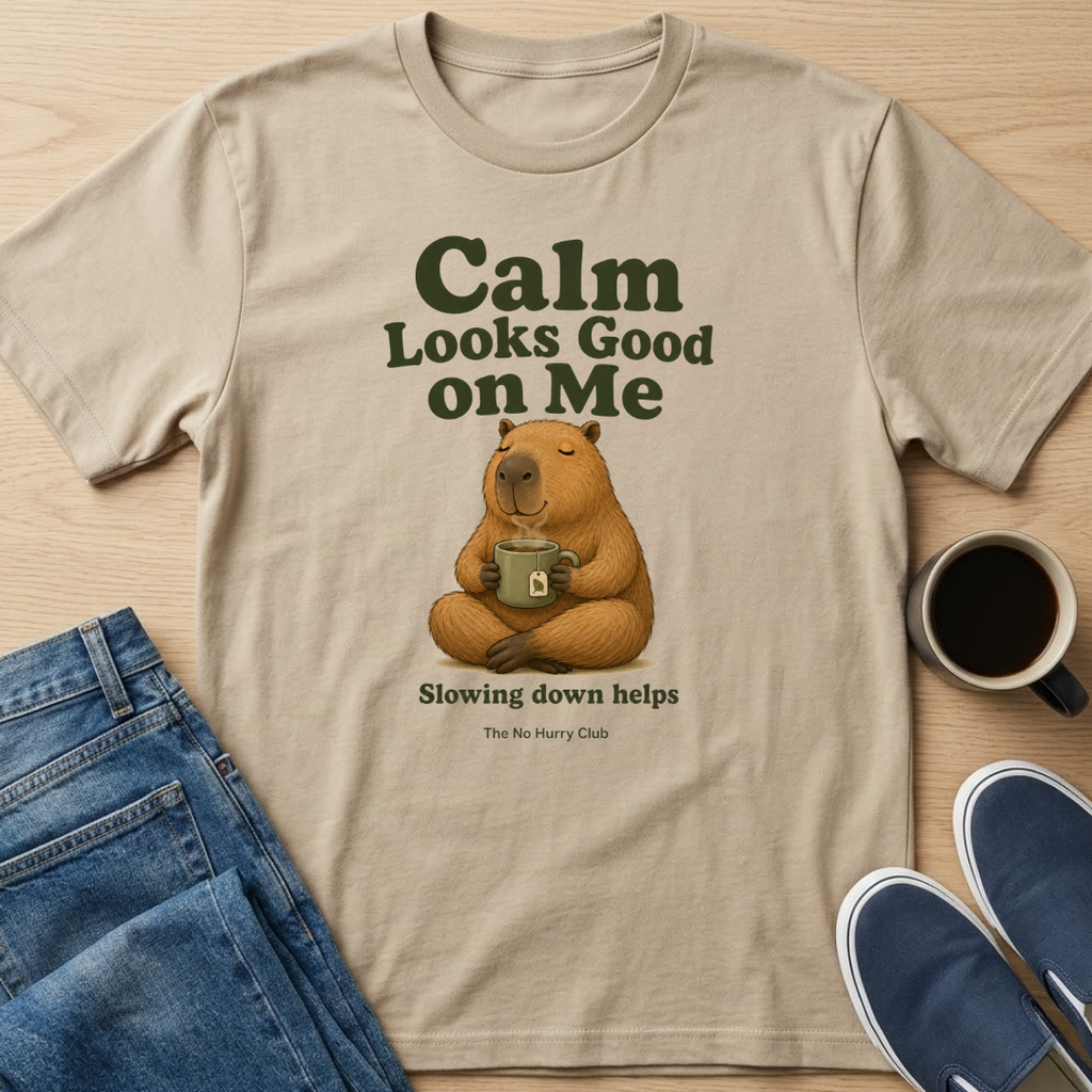 Calm Looks Good T-Shirt