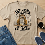 Amateur Enthusiasm Owl T-Shirt