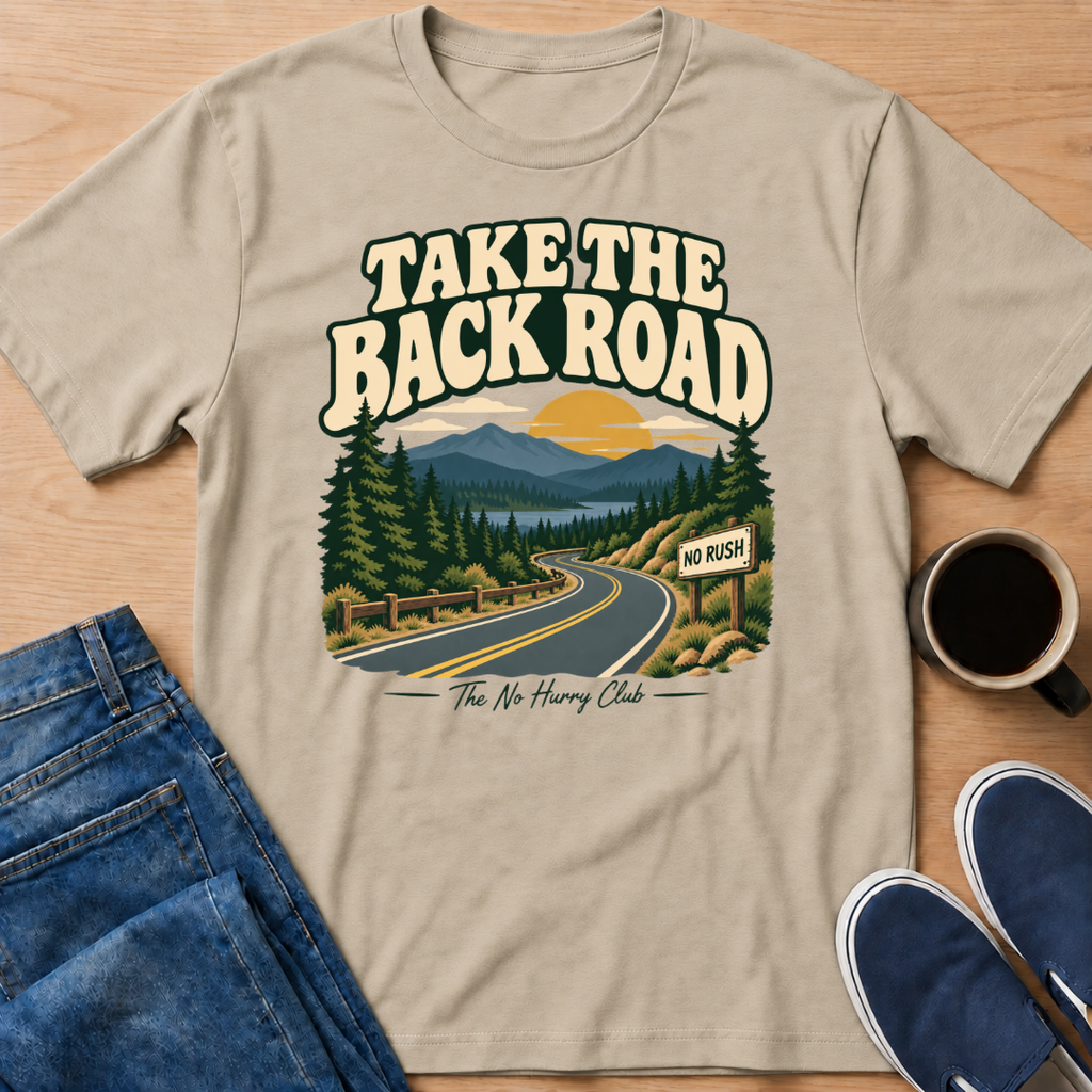 Back Road Sunset T-Shirt