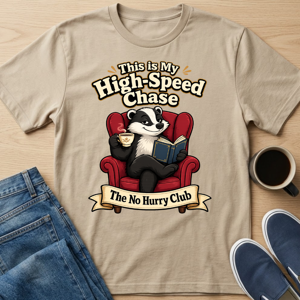High Speed Chase Badger T-Shirt