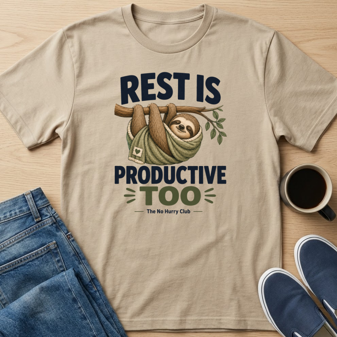 Rest Is Productive Too T-Shirt