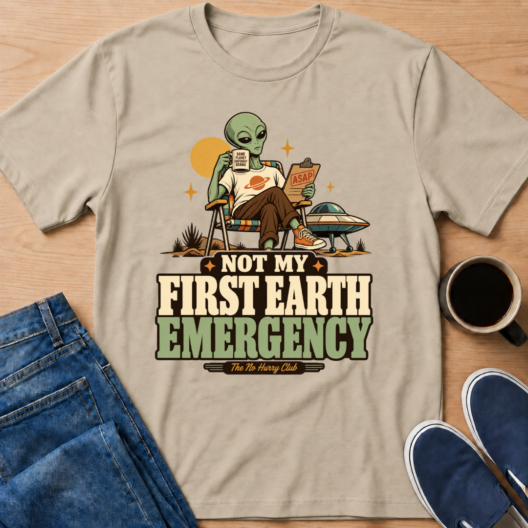 First Earth Emergency T-Shirt